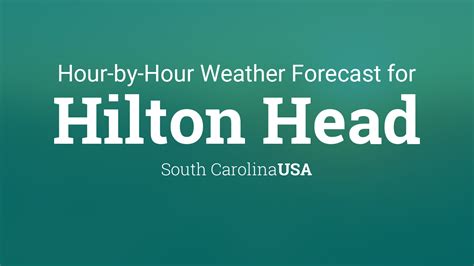 10-day forecast for hilton head island south carolina - Be prepared with the most accurate 10-day forecast for Hilton Head Island, SC, United States with highs, lows, chance of precipitation from The Weather Channel and Weather.com 